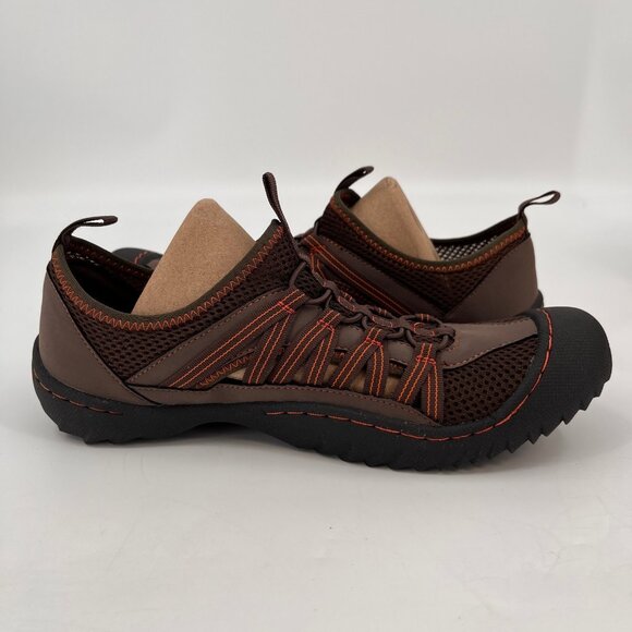 JBU Topsail Water Shoes Size 8 Brown Mesh Nylon Non-Slip Casual Outdoor - Picture 2 of 11